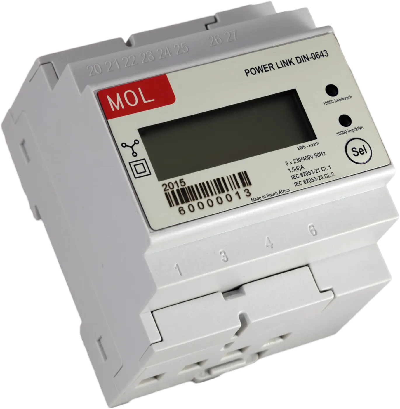 DIN-0643 DIN-rail meter